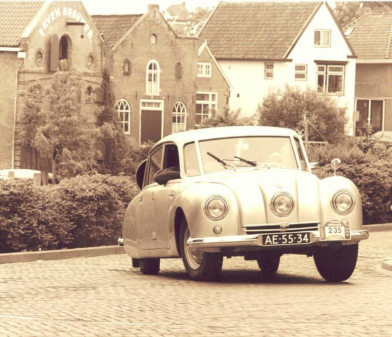 Peter Visser's 1948 Tatra T87 was bought in Kladno CZ and he's only the